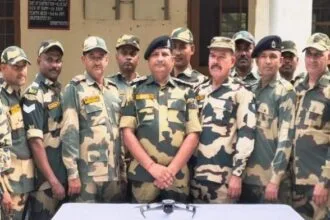भारत समाचार | बीएसएफ ने पंजाब के तरनतारन जिले में एक ड्रोन बरामद किया
