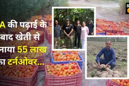 सीतापुर के युवा किसान राजीव त्रिपाठी ने नौकरी छोड़कर गांव में संभाली खेती की कमान (Photo Credit-Kisan Tak)
