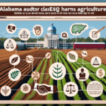 अलबामा के ऑडिटर का तर्क है कि ईएसजी कृषि को नुकसान पहुंचाता है - बैलटपीडिया न्यूज