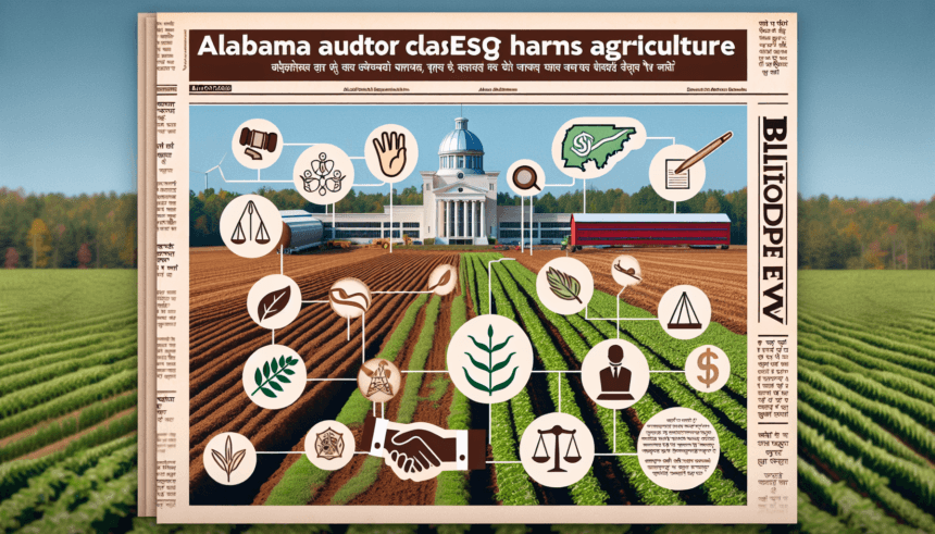 अलबामा के ऑडिटर का तर्क है कि ईएसजी कृषि को नुकसान पहुंचाता है - बैलटपीडिया न्यूज