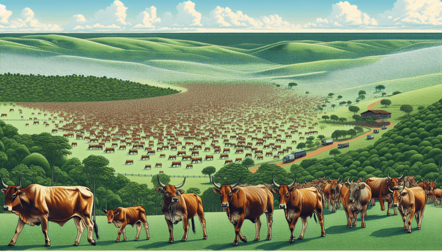 ब्राज़ील में अगले दशक में मवेशियों का झुंड 28 मीटर तक बढ़ जाएगा