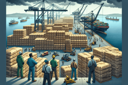 सेकैफ़े का कहना है कि ब्राज़ील बंदरगाह की बाधाओं के कारण 2 मिलियन कॉफ़ी बैग का निर्यात रुका हुआ है