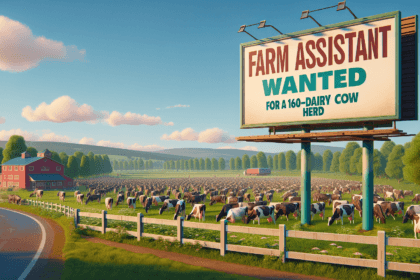 कृषि नौकरियाँ: 160 डेयरी गाय झुंड के लिए फार्म सहायक की आवश्यकता है