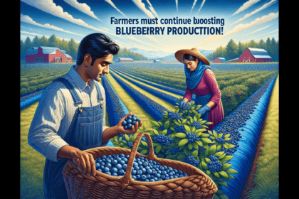 किसानों को ब्लूबेरी उत्पादन को बढ़ावा देना जारी रखना होगा