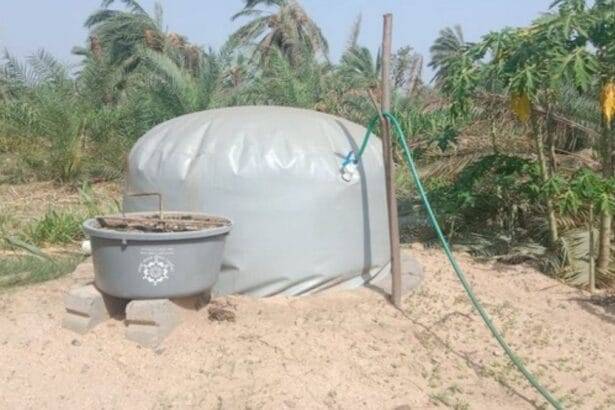 बायोगैस प्‍लांट. (फोटो- एएनआई)
