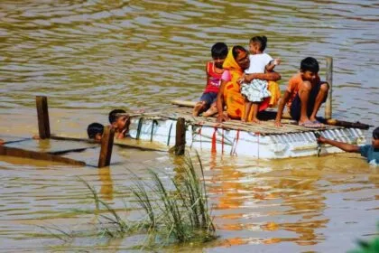 बिहार में बाढ़ से हाहाकार. (सांकेतिक फोटो)
