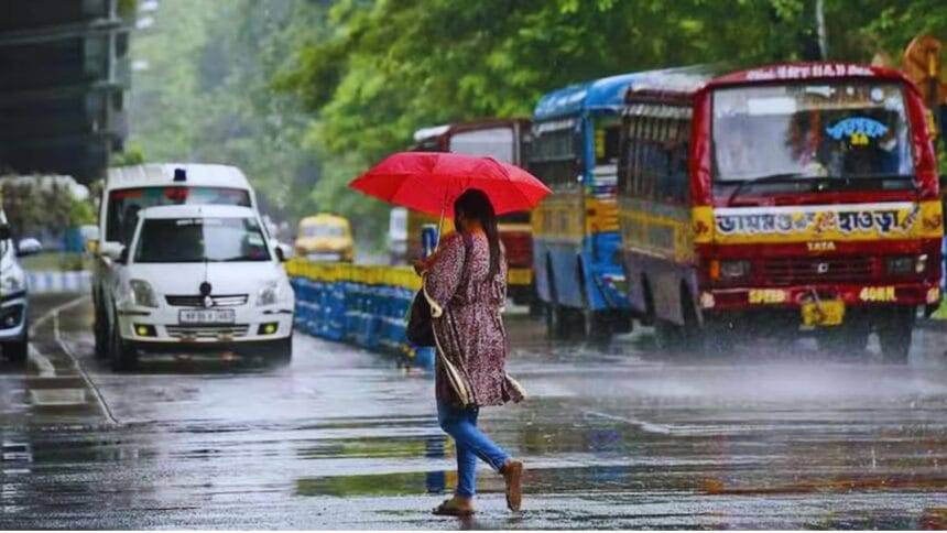 बंगाल में बारिश की संभावना