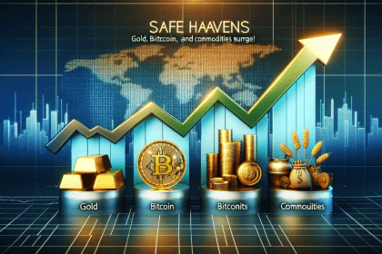 बचाव के लिए कठिन संपत्तियाँ: सोना, बिटकॉइन और कमोडिटीज़