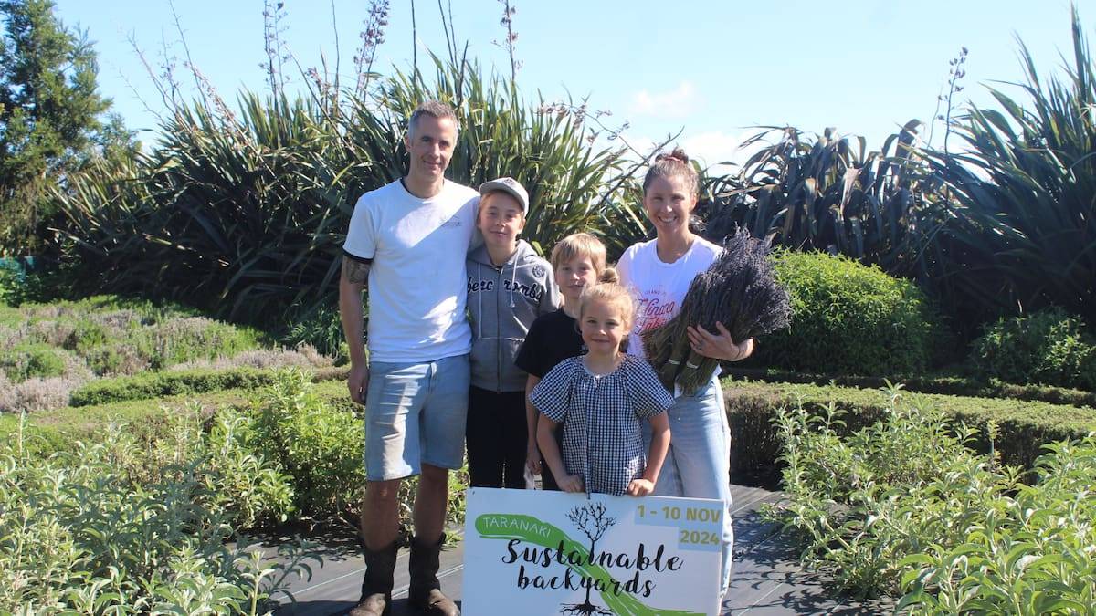 साउथ तारानाकी लैवेंडर फार्म सस्टेनेबल बैकयार्ड ट्रेल के दौरान परिवार के अनुकूल कार्यक्रम पेश करता है