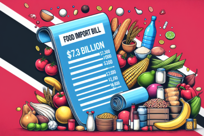 T&T खाद्य आयात बिल अब तक का सर्वाधिक $7.3B है