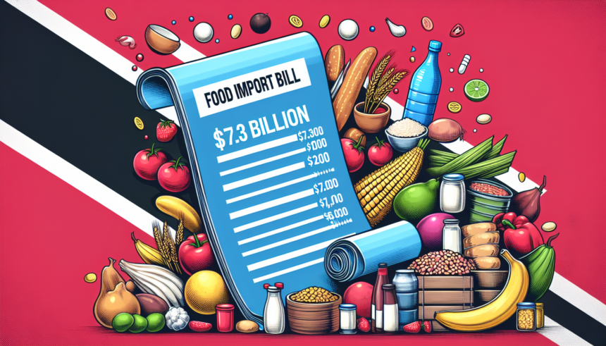 T&T खाद्य आयात बिल अब तक का सर्वाधिक $7.3B है