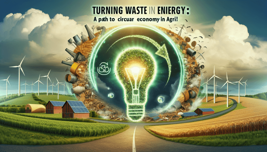 अपशिष्ट को ऊर्जा में बदलना - चक्रीय अर्थव्यवस्था प्राप्त करने का एक मार्ग - कृषि उद्योग आज
