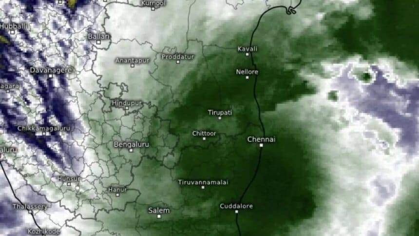 चक्रवात फेंगल: वैश्विक मॉडल में भूस्खलन के समय को लेकर मतभेद है