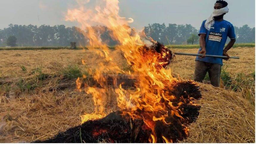 केंद्र सरकार ने इसी महीने पराली जलाने पर जुर्माना राशि बढ़ाई है.