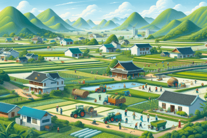 एक गियांग प्रांत कृषि का पुनर्गठन करता है, नई शैली के ग्रामीण क्षेत्रों का विकास करता है