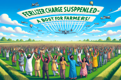 उर्वरक पर सरकार का शुल्क निलंबन, किसानों के लिए एक प्रोत्साहन