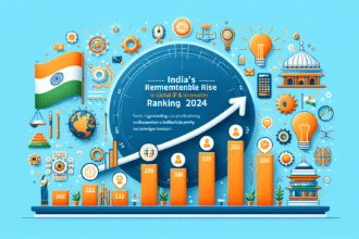 वैश्विक बौद्धिक संपदा और नवाचार रैंकिंग में भारत की उल्लेखनीय वृद्धि: 2024 का अवलोकन