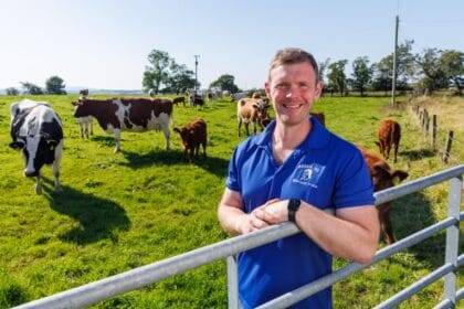 Bryce Cunningham uses waste cocoa husks to create what he calls 'brown cow milk'