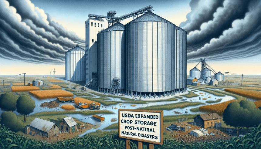 प्राकृतिक आपदाओं के बाद यूएसडीए फसल भंडारण का विस्तार कर रहा है