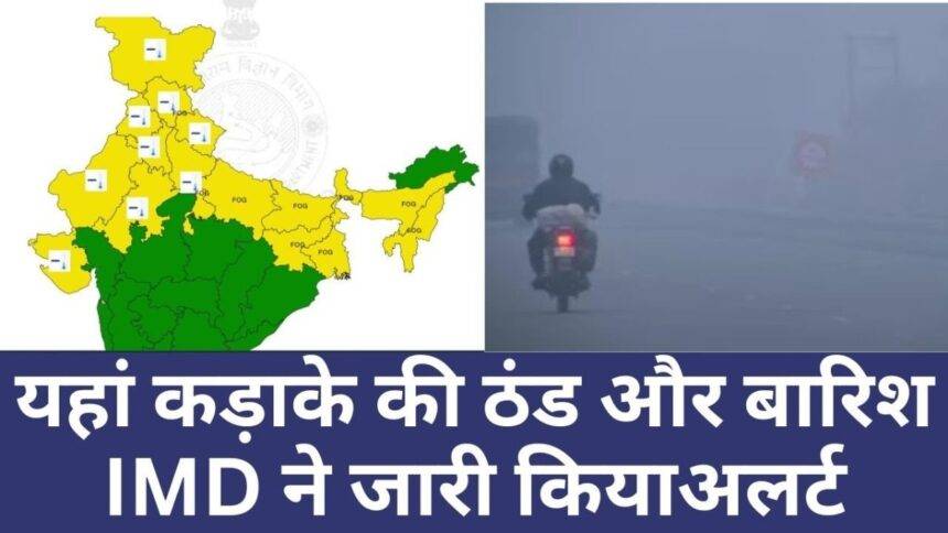 Alert of severe cold and heavy rain in these states, see IMD's update in video