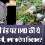 IMD made such a prediction regarding winter, a new problem arose for the farmers.