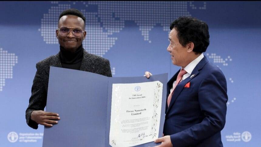 युगांडा की फ़्रीज़ा नैनोटेक ने अग्रणी फल संरक्षण तकनीक के लिए FAO इनोवेशन अवार्ड 2024 जीता